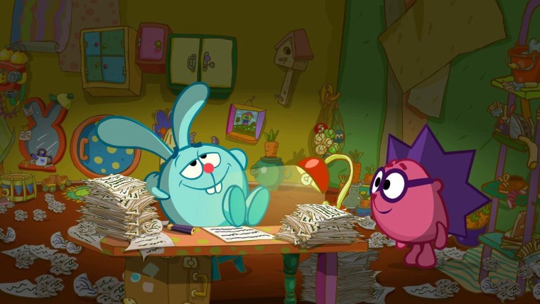 Крош Ежик Бараш Нюша