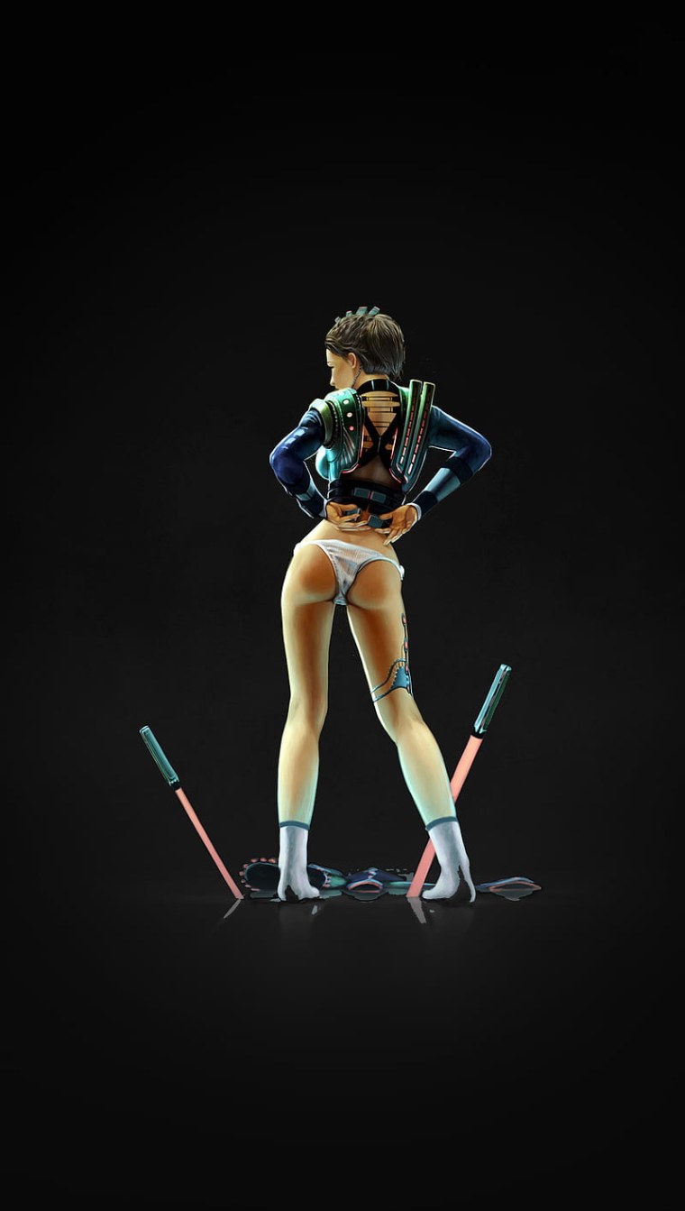 Заставки на iphone XR девушки