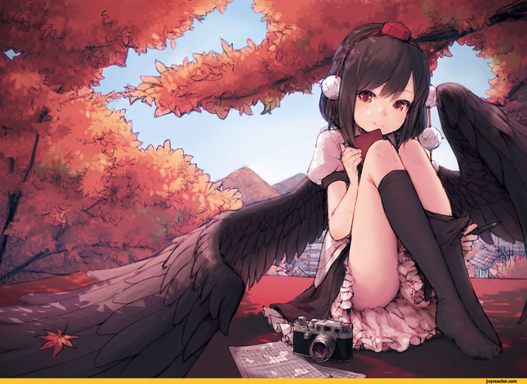 Аниме девушка улыбается