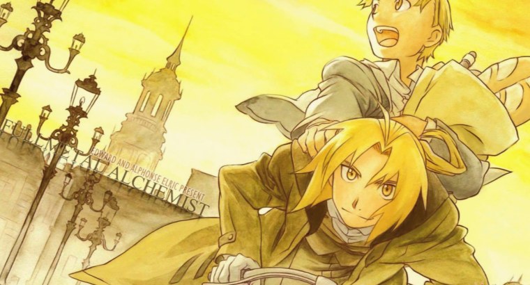 Стальной алхимик братство Альфонс и Эдвард Элрик