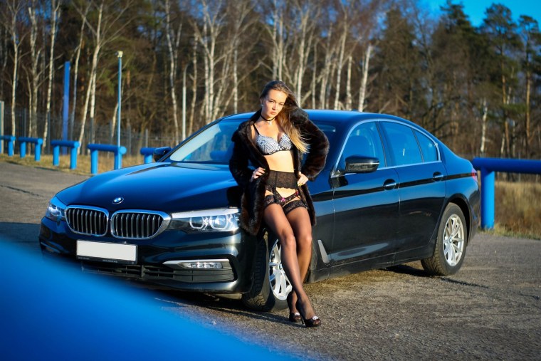 BMW x5 e53 и девушки