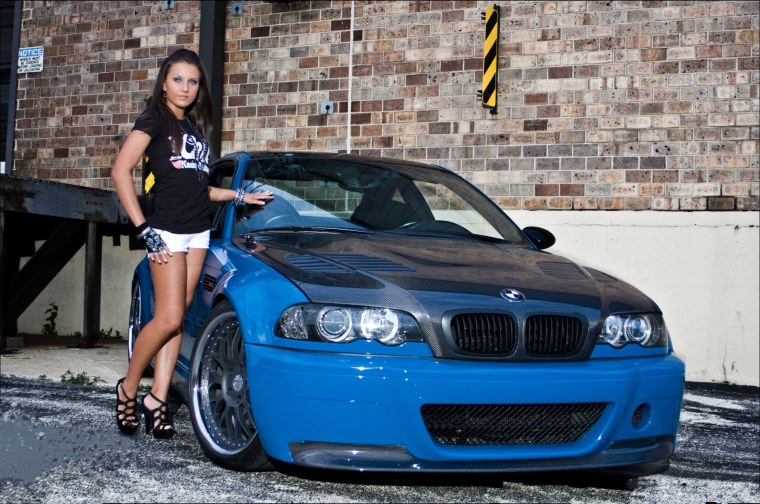 BMW m3 e46 и девушки