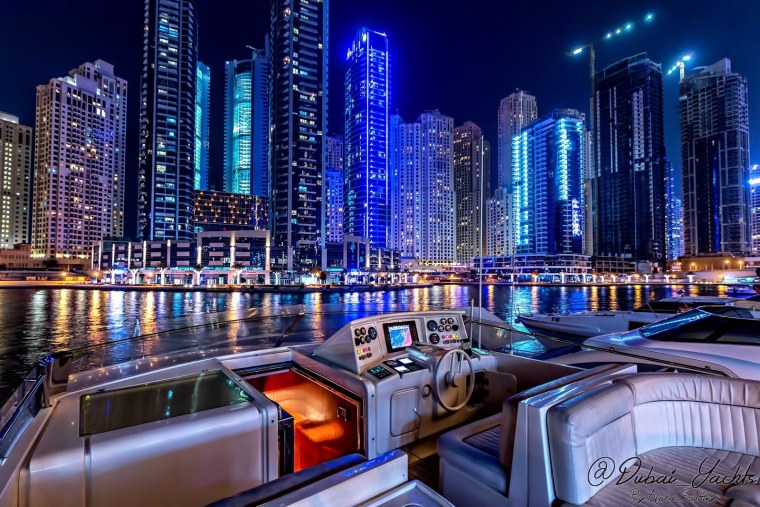 Ночной Дубай Марина