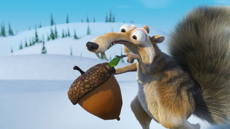 Ледниковый период белка и орех