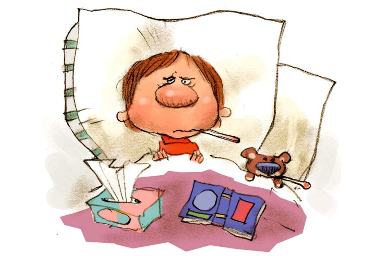 Грипп карикатура