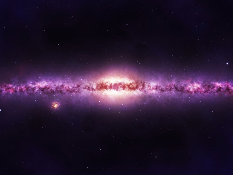 Космос Галактика Млечный путь