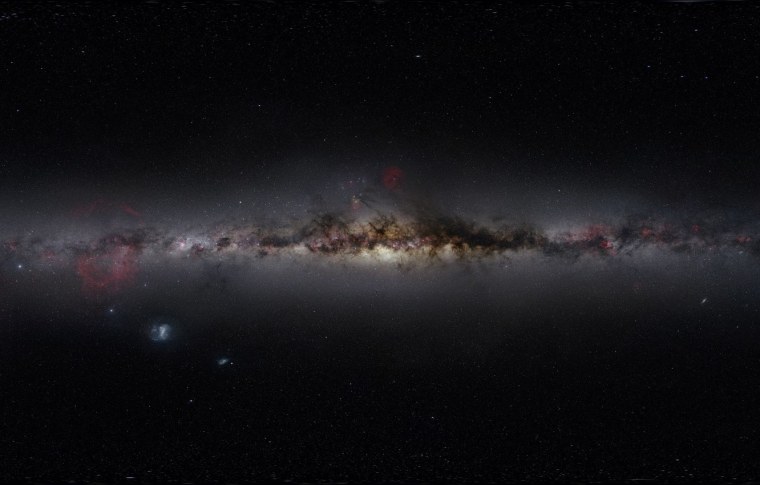 Млечный путь Галактика панорама