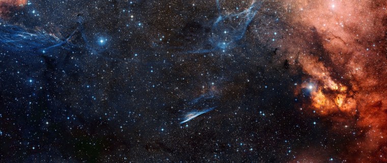 Панорама космоса в высоком разрешении