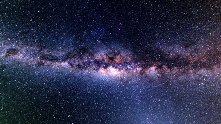 Панорамное фото космоса