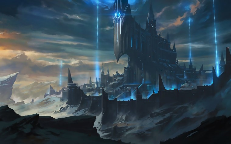 Крепость Ангмар арт