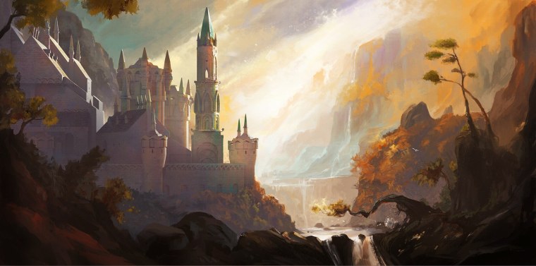 Замок фэнтези