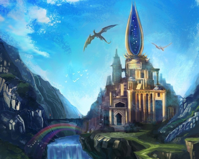 Фантастические замки