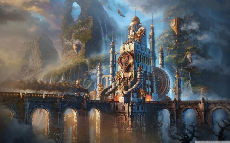 Замок фэнтези