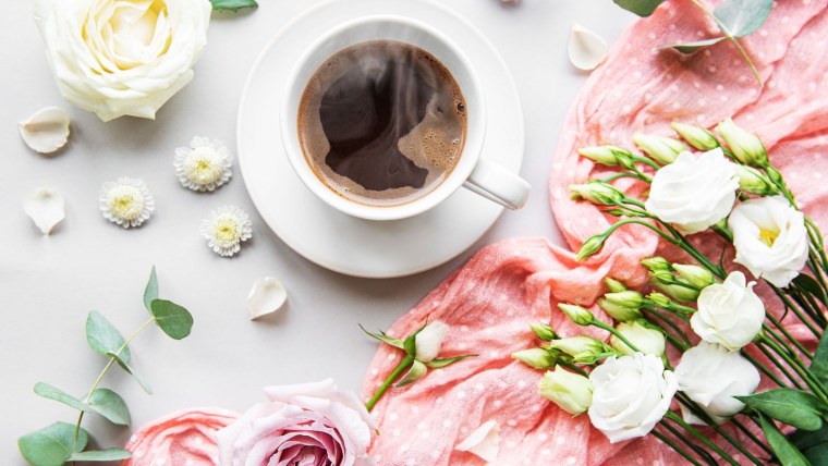 Завтрак с цветами