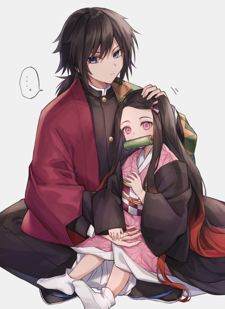 Tomioka Giyuu nezuko Kamado