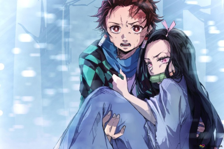 Nezuko and Tanjiro