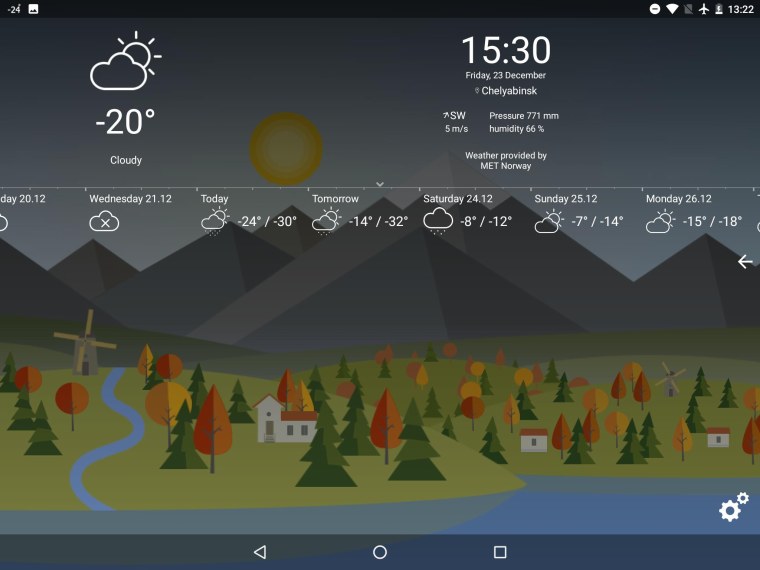 Weather Виджет