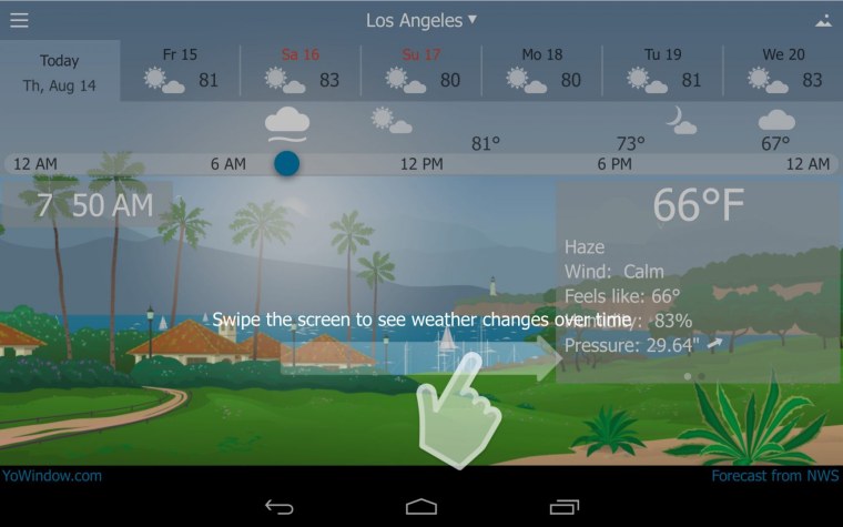 Weather приложение