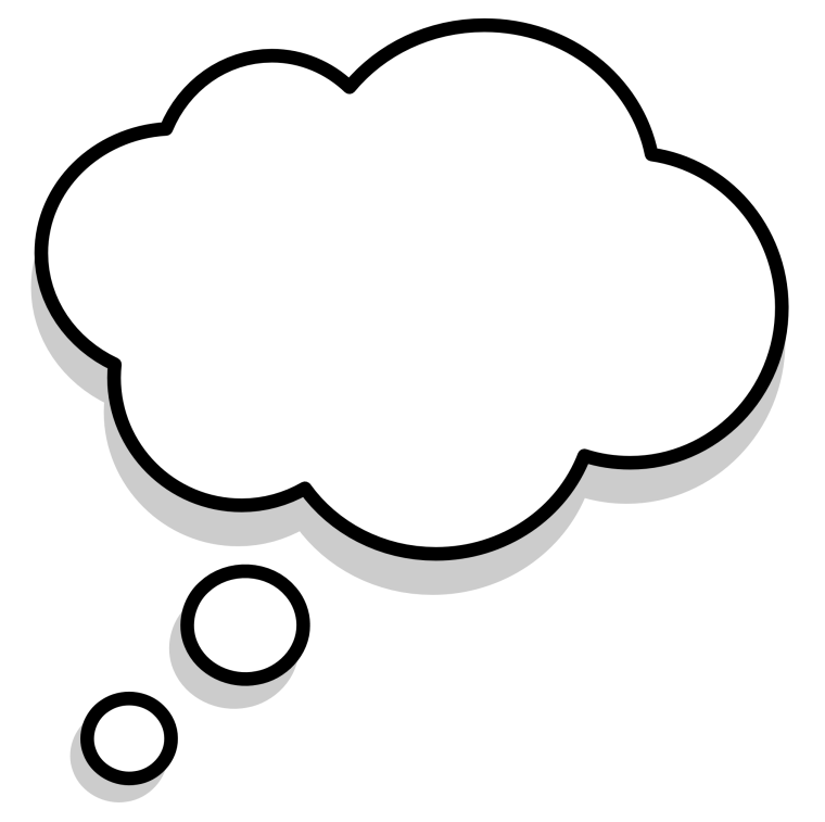 Мысли на прозрачном фоне