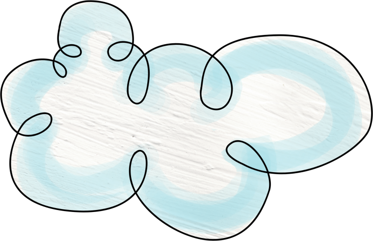 Стилизованные облака