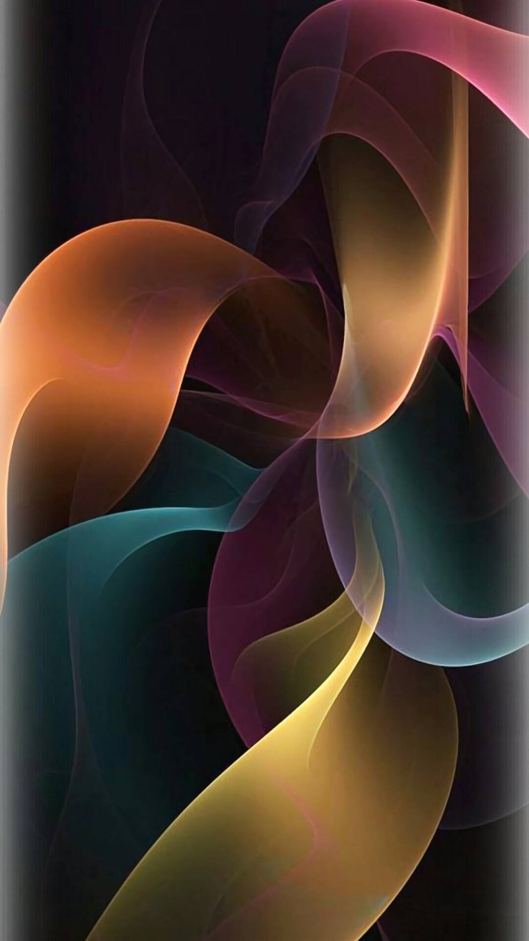 Сине черная абстракция