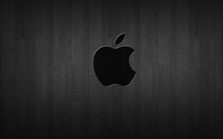 Apple синий фон