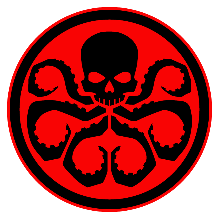 Хайль гидра красный череп