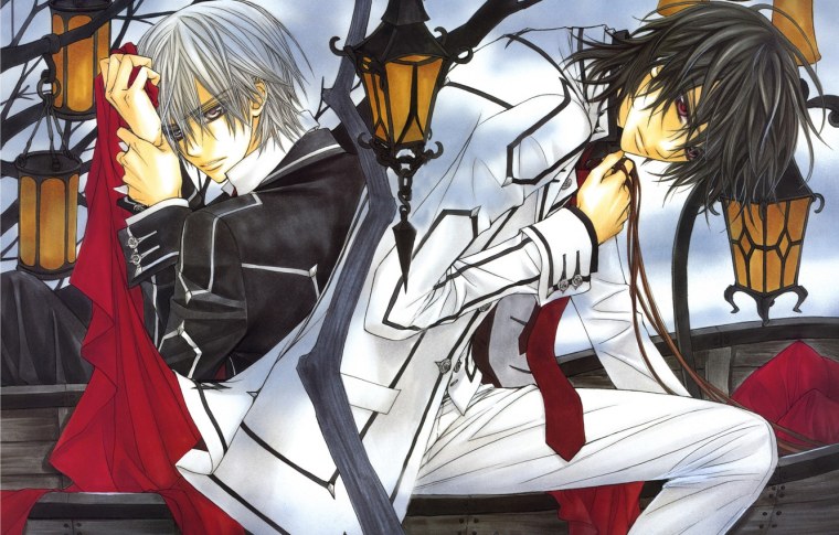 Аниме рыцарь вампир Юки и Зеро