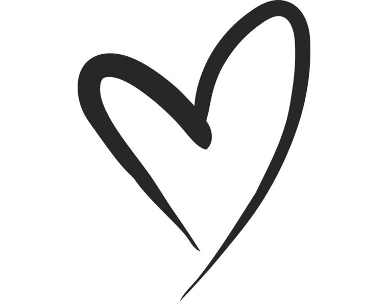 Сердечко линией