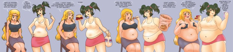 Weight gain Comics Trinity Fate