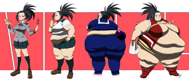 МОМО Яойорозу fat