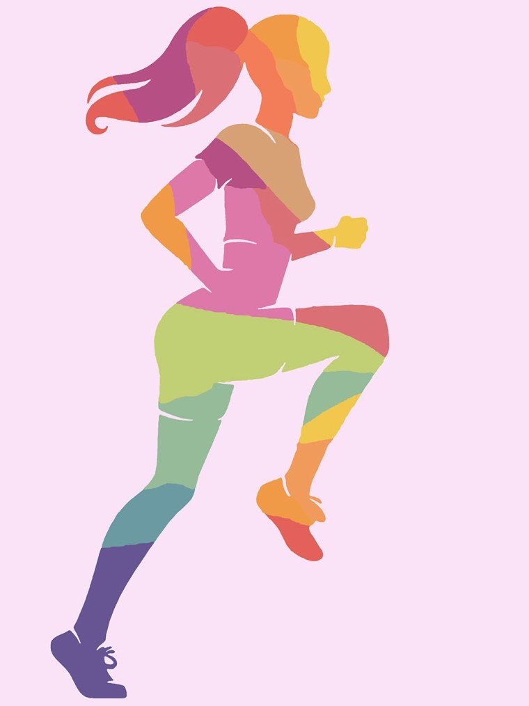 Силуэт спортсмена