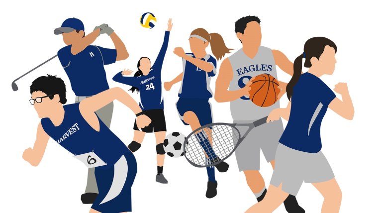 Силуэт бегущего человека