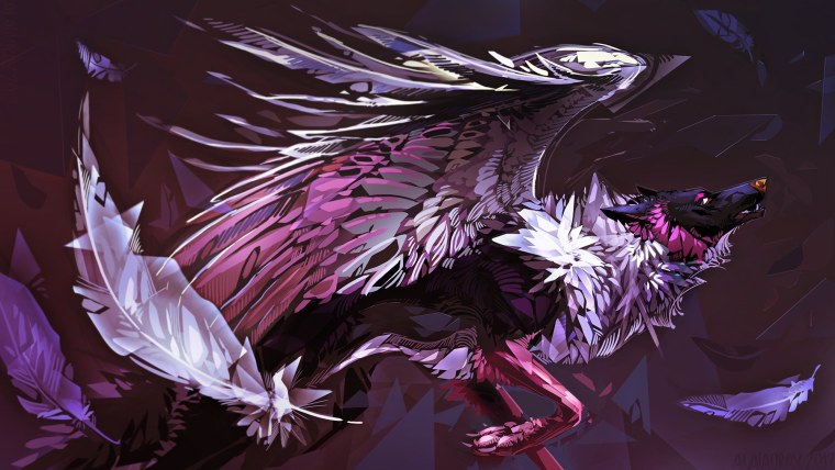 Демон Фамильяр волк