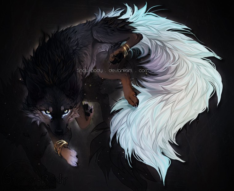 Фенрир волк аниме