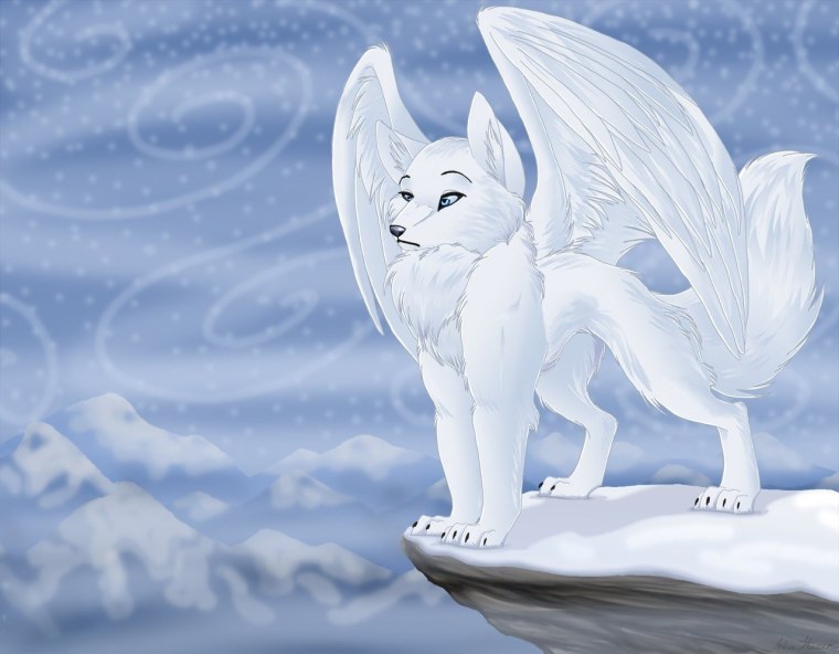 Симуран крылатый волк