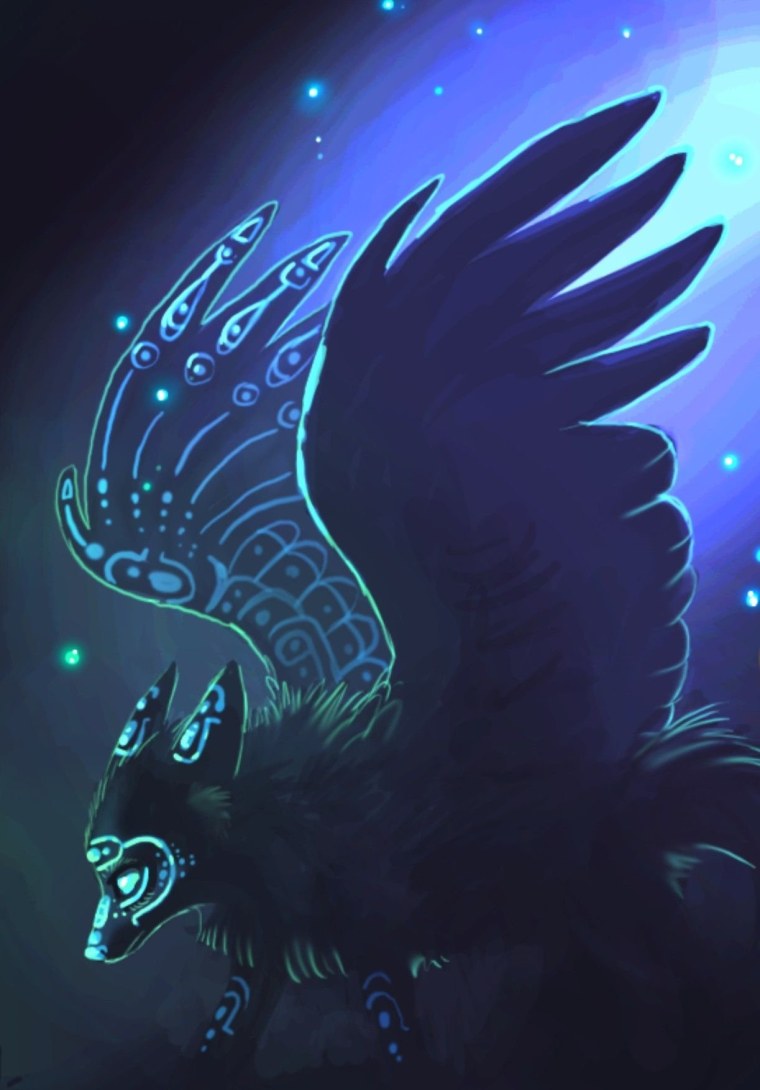 Симураны крылатые волки Art