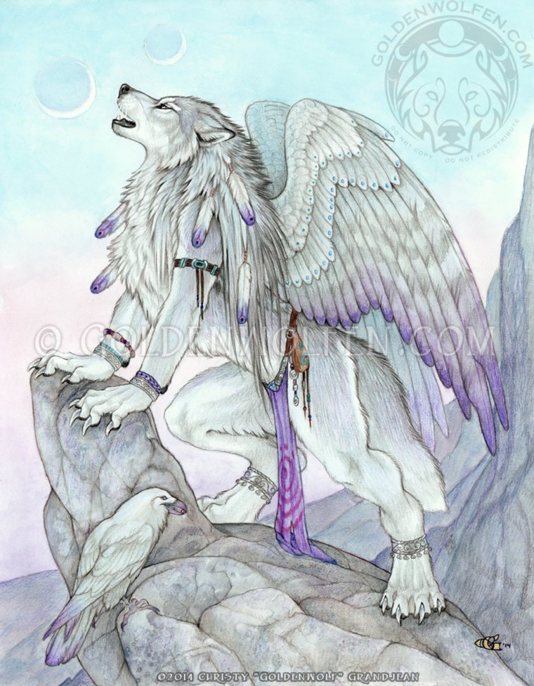 Крылатый волк Семаргл