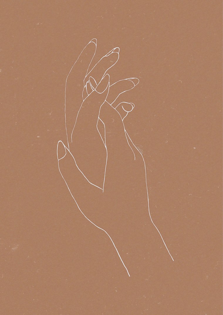 Обои Эстетика бежевый