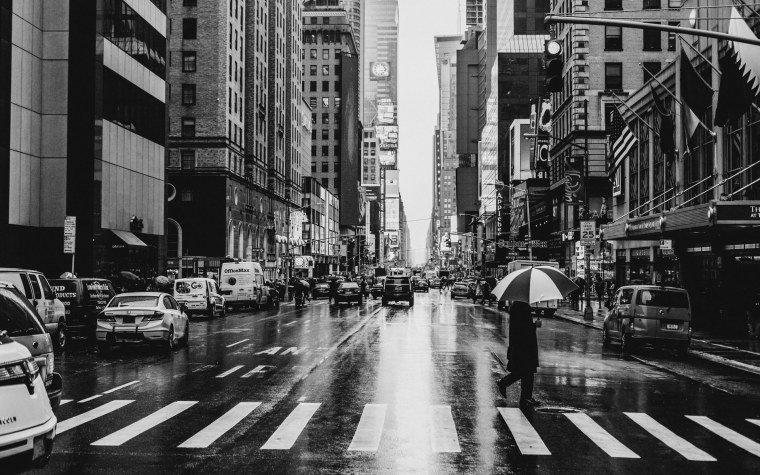 Красивый темный город