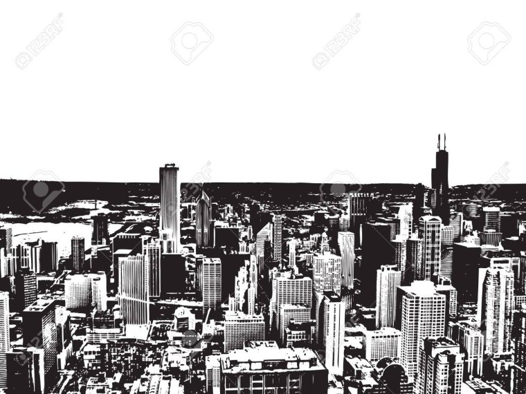 Черно белый рабочий стол