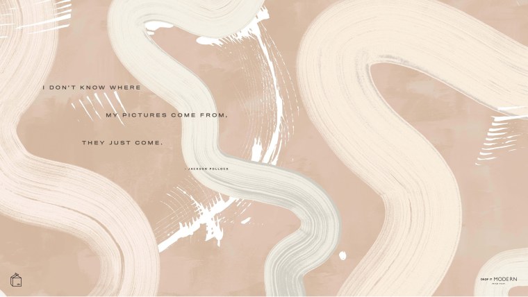 Заставка на рабочий стол Эстетика бежевый