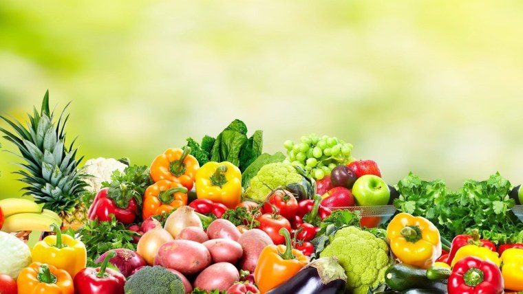 Баннер магазина овощей и фруктов