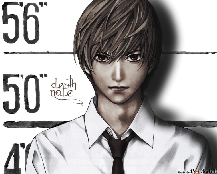 Аниме тетрадь смерти