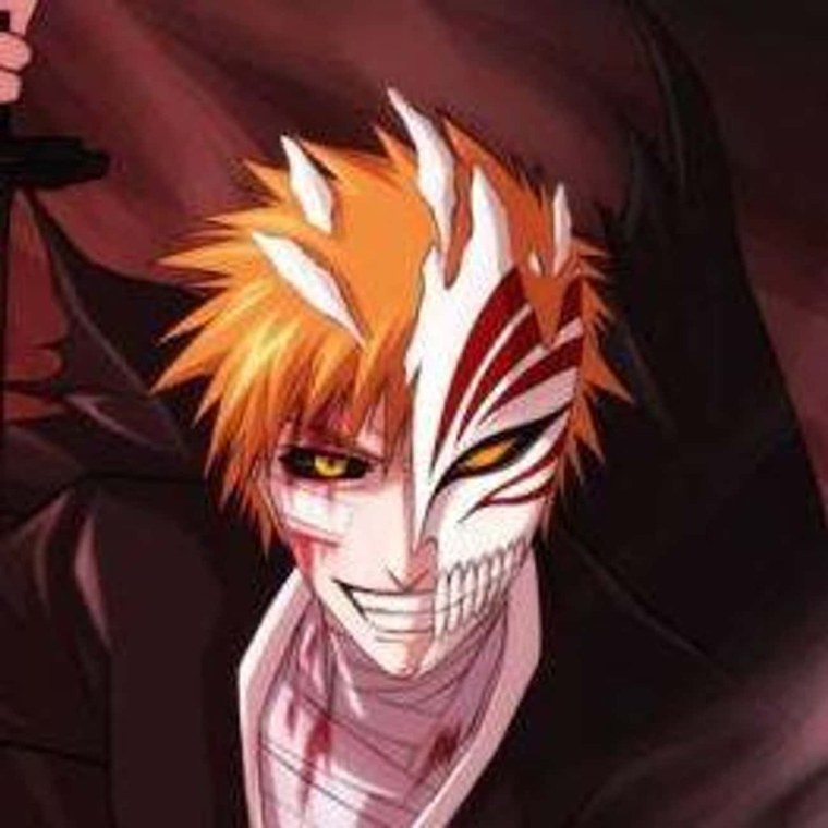 Ичиго Куросаки в маске