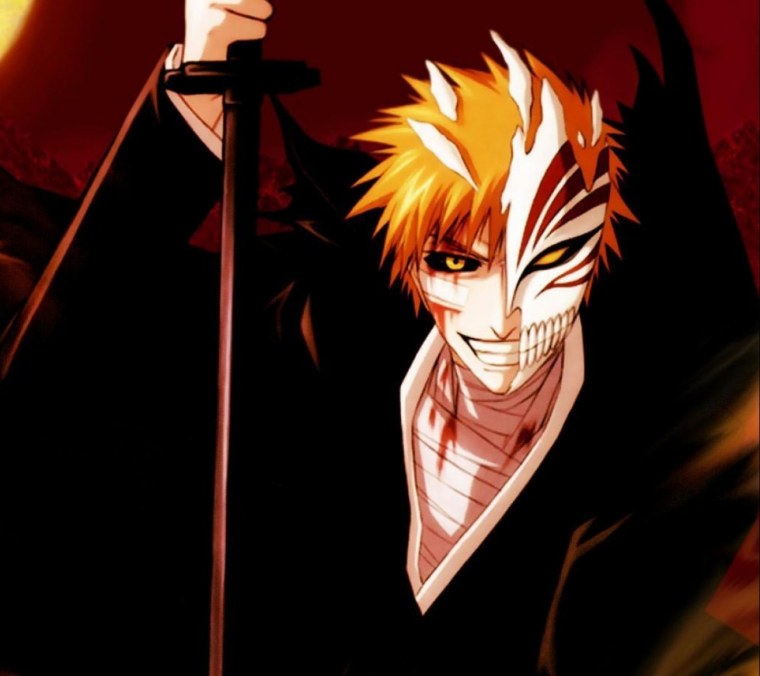 Ичиго Куросаки в маске