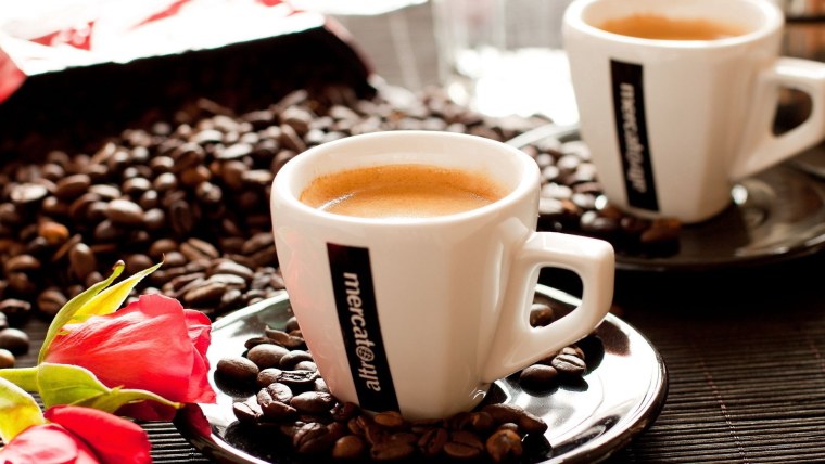 Красивый кофе