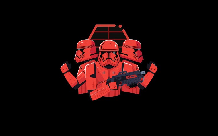 Штурмовик из Звездных войн на рабочий стол