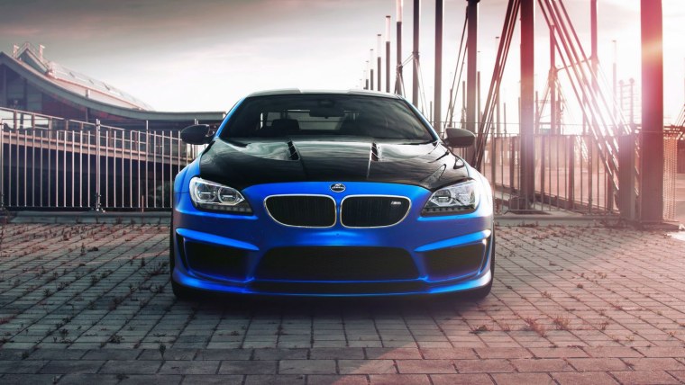 BMW m6 f13 Blue