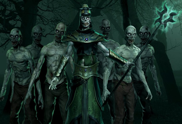 Некромант воскрешает мёртвых